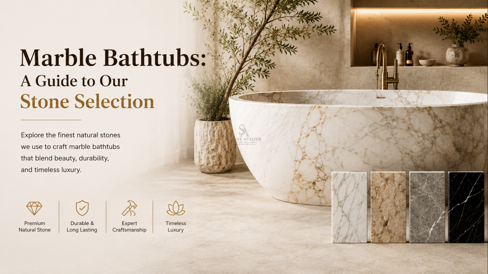 Marble vs Acrylic Bathtubs: Cost, Durability, and How to Choose